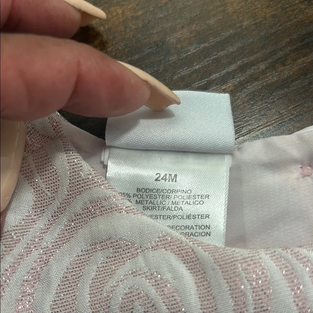 Nanette Baby Pink Formal Dress Elegant Design
